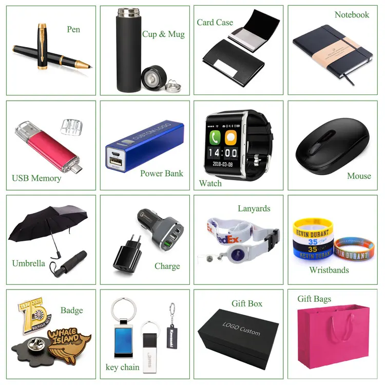 China advertising promotion pen usb memory power bank vacuum cup four pieces gift box set