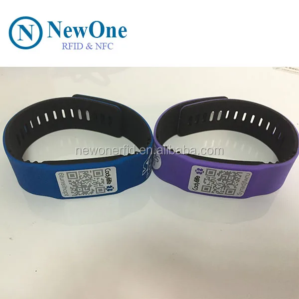 Qr Code Medical Bracelets With Nfc Chip High Quality Buy Qr Code