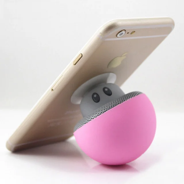 Waterproof mini mushroom bluetooth speaker,silicone,cute,lovelywireless with lantern Fashion Style Amplified Sound - ANKUX.COM