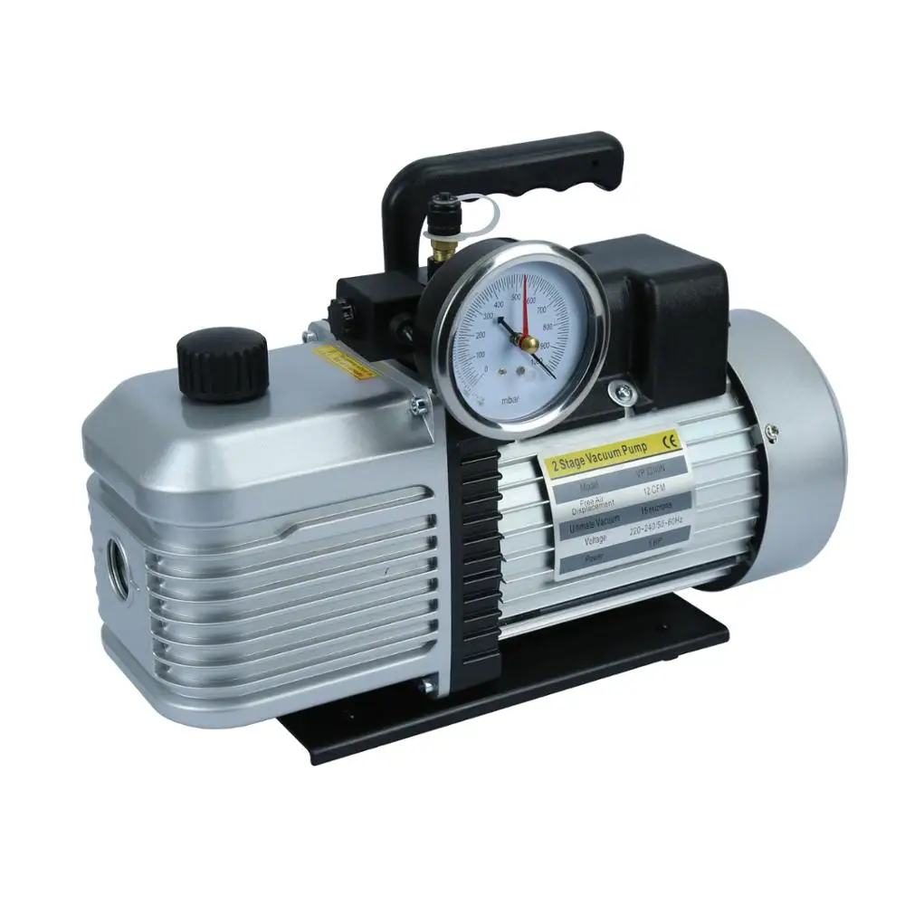 Light Portable Car Air Conditioning Machine Dual Stage Vacuum Pump