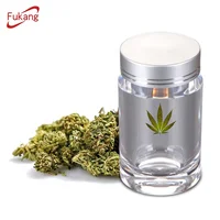 

Wholesale weed storing jar, with customized lid, child proof lid