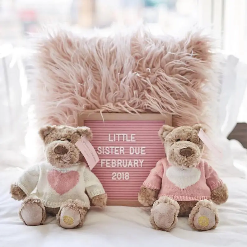 

0x10 Black Felt Letter Board w/ 346 Letters, Stand, Scissors, Bag, Hanger - Gift For Her - Message Board - Office Gift - Announc