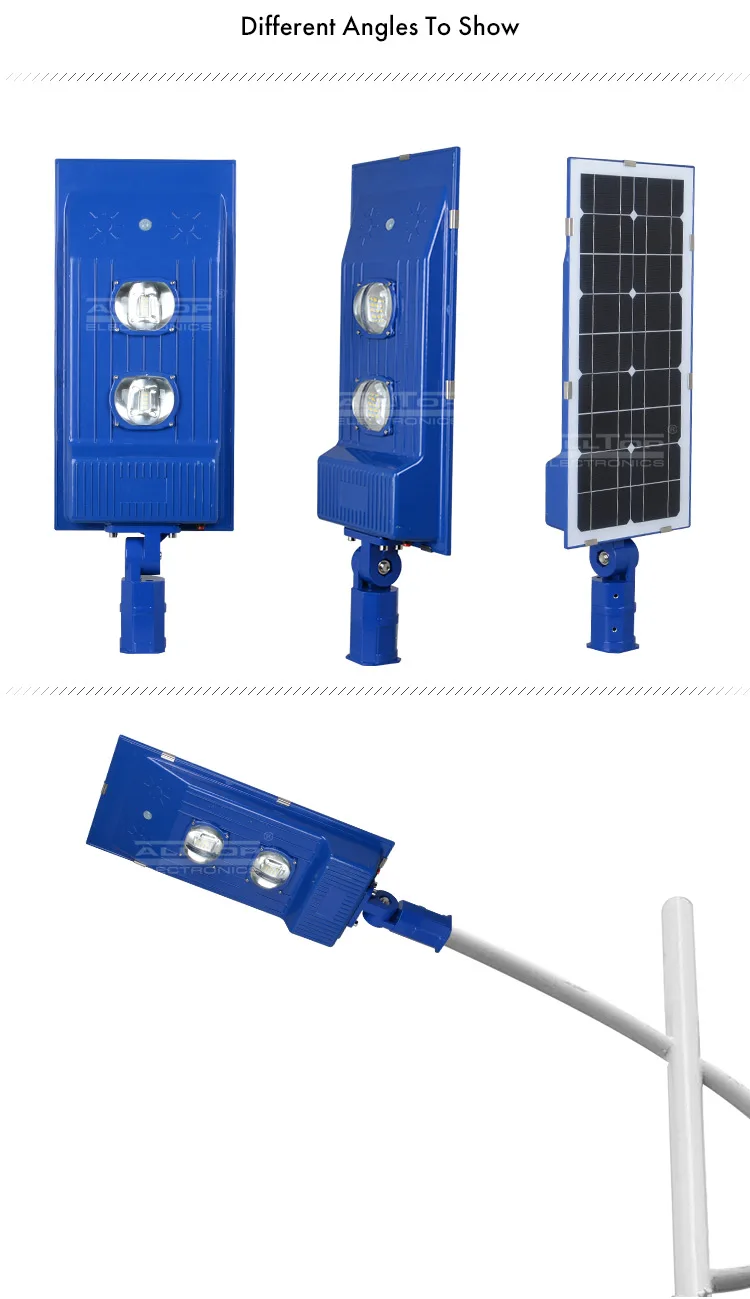 High quality outdoor IP65 waterproof smd 30w 60w led solar streetlight price