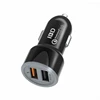 2017 IBD hot selling qc 3.0 car charger promotional gift 2 in 1 cell phone car charger