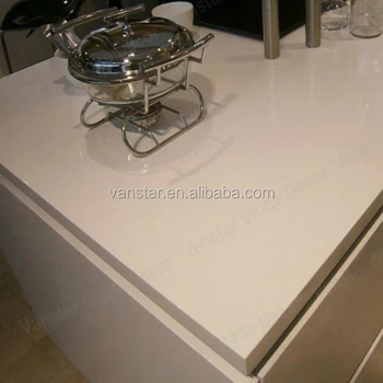 Customized Size Solid Surface Quartz Granite Stone Kitchen