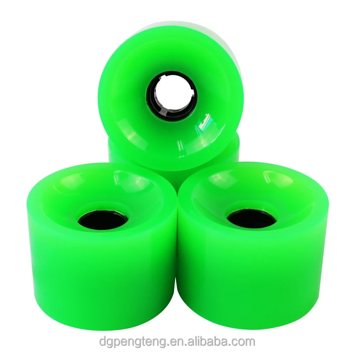 

70*51mm Fast speed Durable polyurethane skateboard wheels, Customizable, opaque or transparent