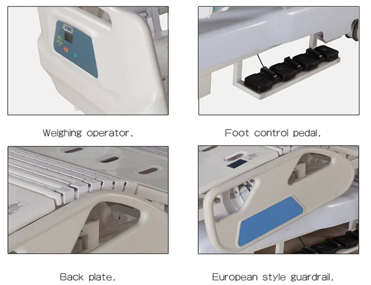 Hot sales electric automatic hospital furniture 7 functions ICU medical bed price
