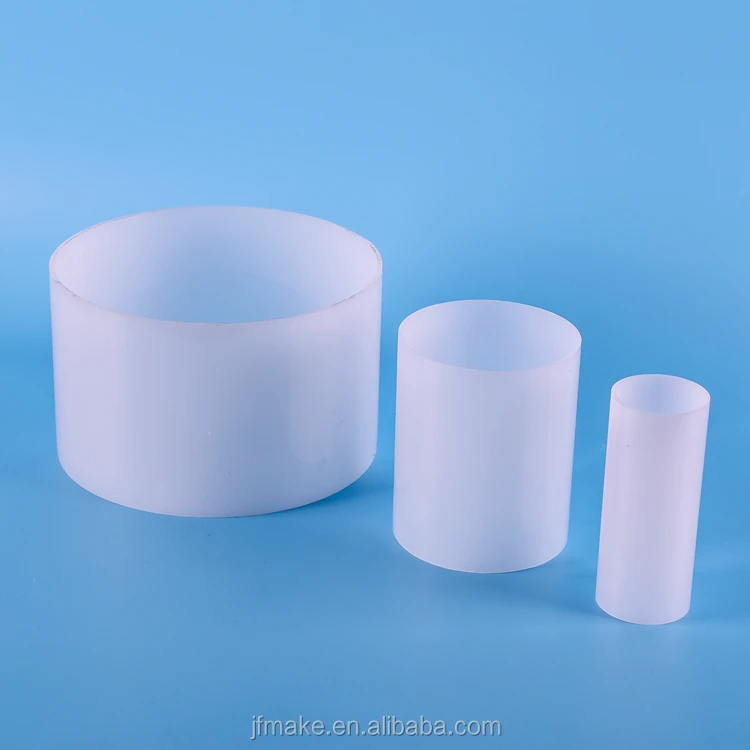 
Translucent White Polycarbonate Tube Plastic Pipe 
