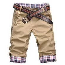 Moderní pánské pláťené kraťasy z Aliexpress