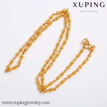 New Arrival Xuping Finest Jewellery 24 Karat Gold Womens Fashion Necklace Chain New Arrival Xuping Finest Jewellery 24 Karat Gold Womens Fashion Necklace Chain
