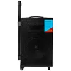 portable trolley rechargeable speaker with USB/SD/MMC socket/LED screen