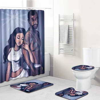 mens shower curtain