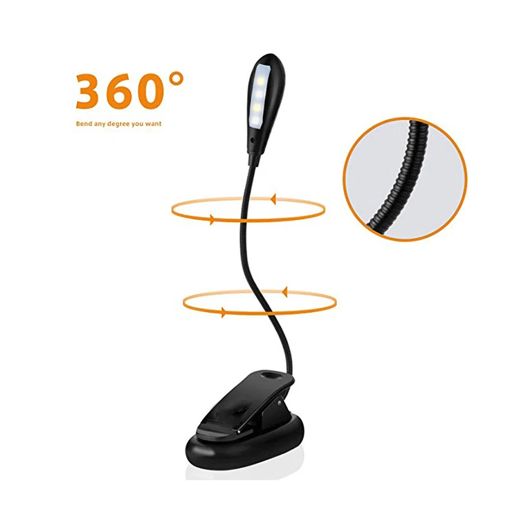 battery led reading light