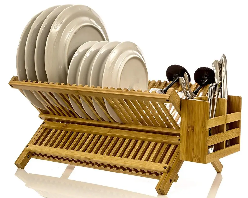 Bamboo dish Rack