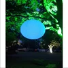 garden decoration outdoor Illuminated Inflatable Sphere/inflatable lighting sphere/inflatable led hanging balloon for sale