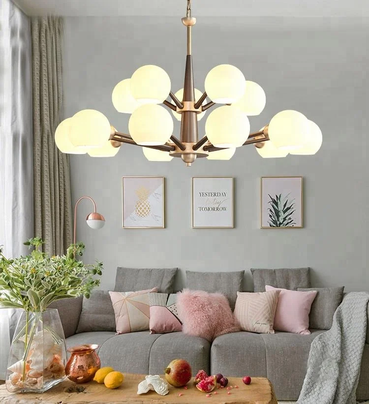 
Modern Ceilling Lamp Multiple Bulbs Living Room 