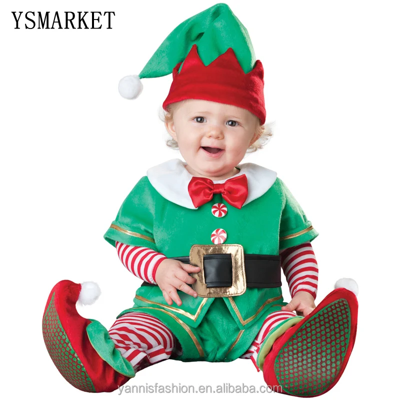 

Baby Rompers Newborn clothes Funny Animal Santa Little Snowman Carnival Christmas Halloween Costume for Kids E124023