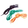 custom round printed promotional custom multi color shoe lace and running and walking spring shoe lace with plastic tips
