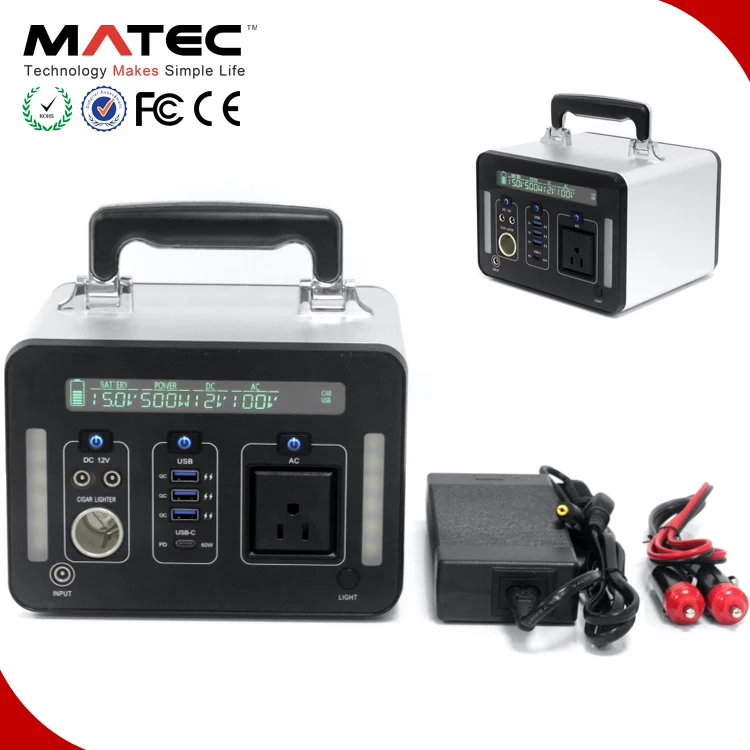 2019 popular 300w portable power station for Outdoor camping and laptop RV, sine wave emergency portable power station