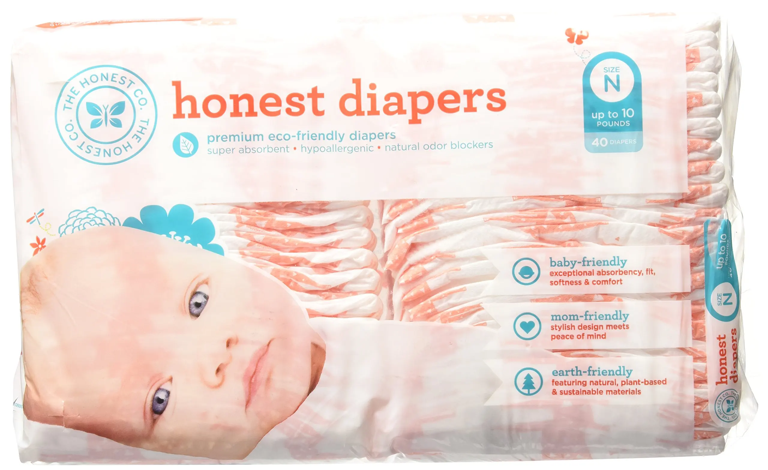 honest diapers size newborn