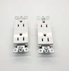 Commercial Application double American power socket outlets ,wall plate socket high quality