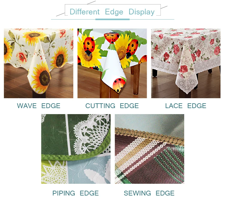 Wholesale Restaurant Washable Table Cloth Home Printed Manufacturers