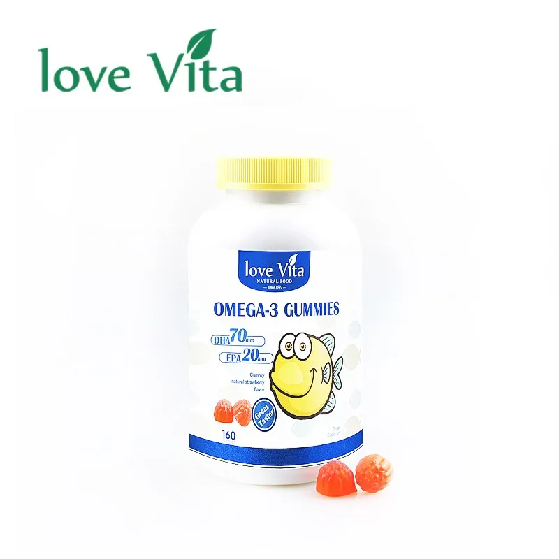 
Kids Oil Fish Soft Candy OMEGA 3 Health Food Supplement 