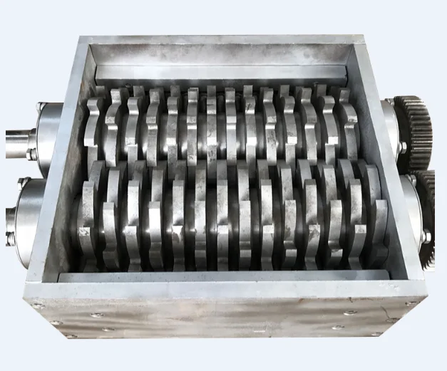 
high wear resistance Scrap hard plastic double shaft shredder blades 