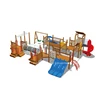 2018 Multifunction new type kids play system, Wooden Outdoor playground, Wooden Outdoor development