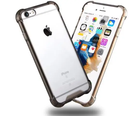 Fast Selling Cheap Products For iPhone 7 8 plus Clear Shockproof Transparent Case , Drop-resistance Acrylic TPU phone case