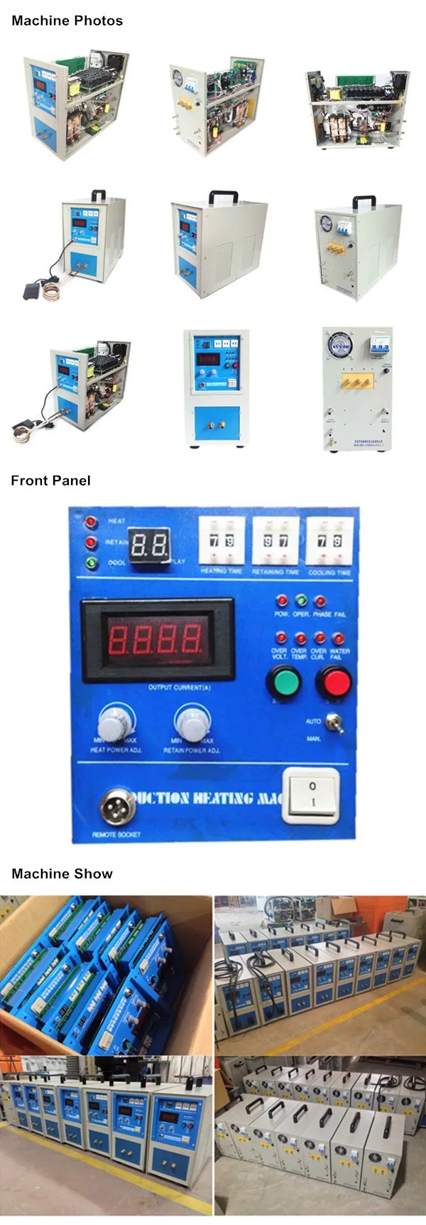 Best Price Small Magnetic Bearing Induction Heater for Bolts Sale (JL-15/25)