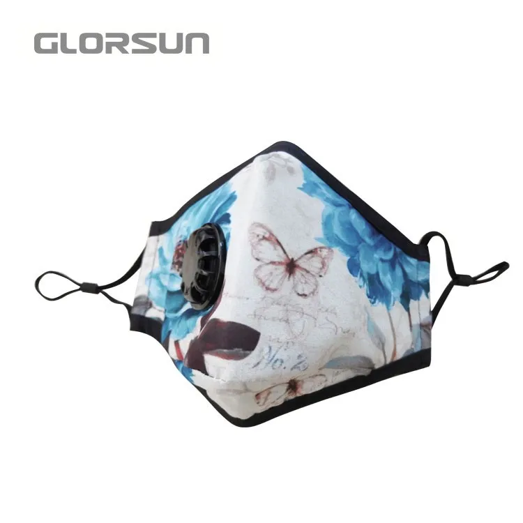 
custom anti dust facemask printed design dustproof mouth face mask 
