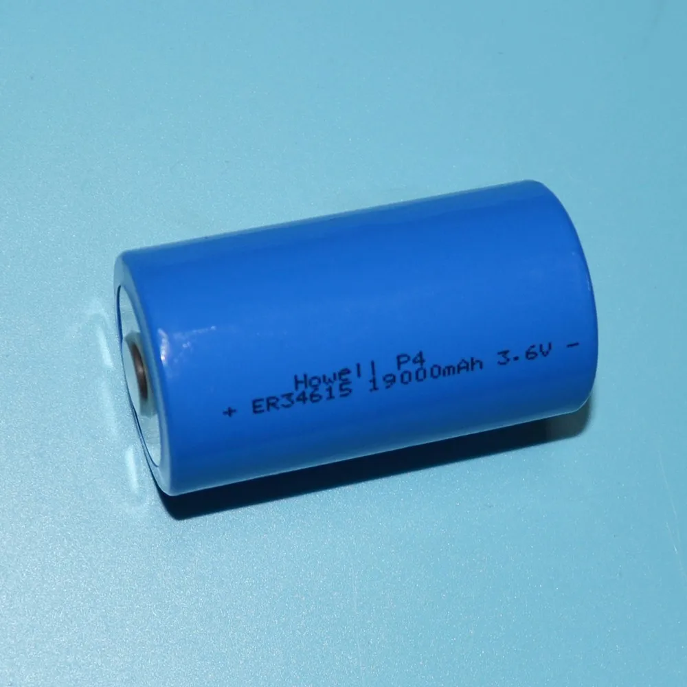 3.6v Lithium Battery Er34615 High Capacity Er34615 / Er34605 19000mah ...