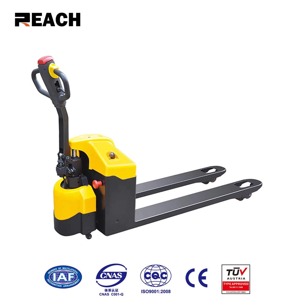 Walkie Type Electric Pallet Truck 2 Ton Electric Motor Pallet Jack ...