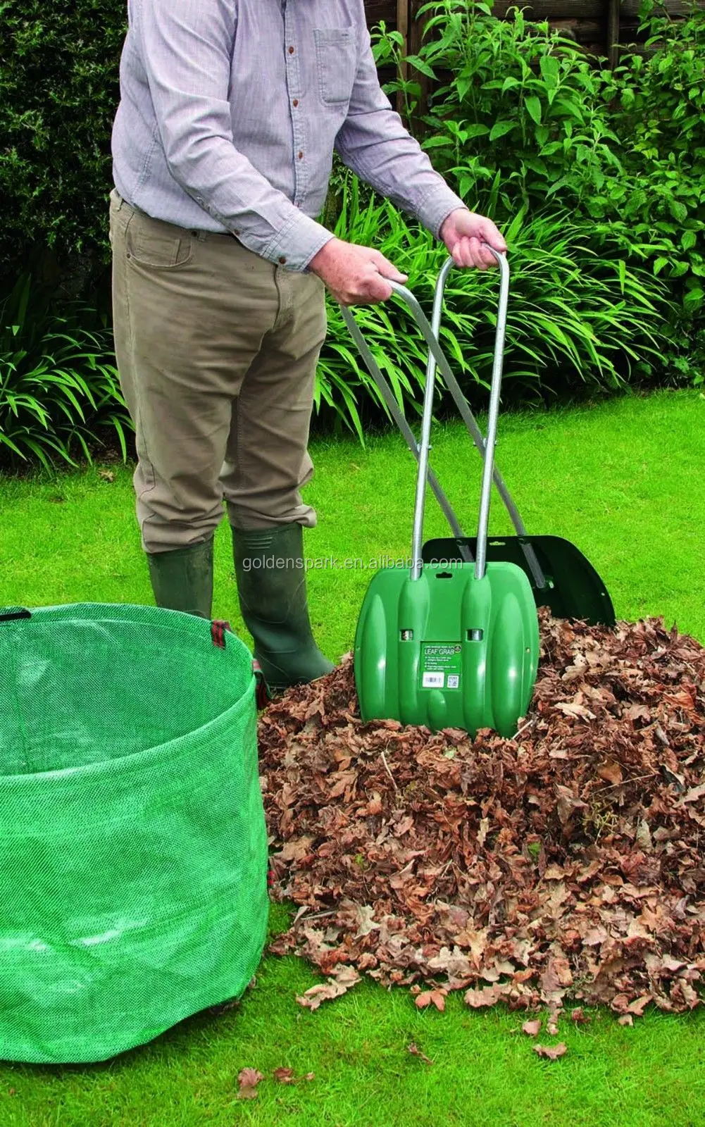 Leaf Grabber Garden Rubbish Litter Leaves Picker Grabber Long Reach