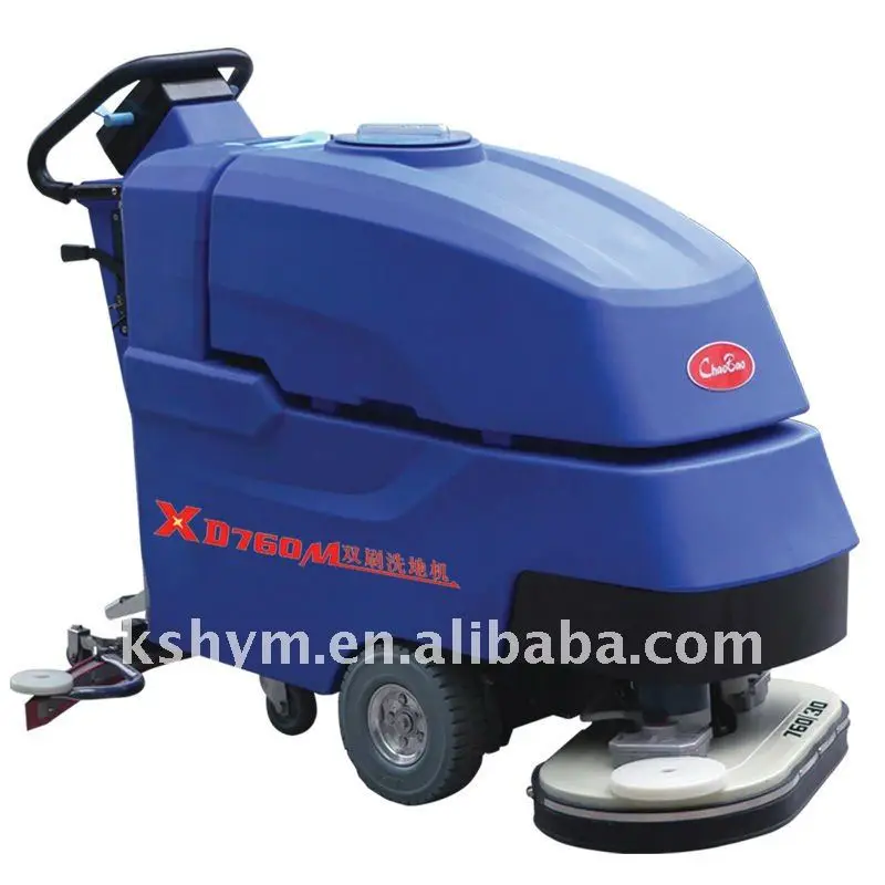 
Automantic dual-brush ground cleaning machine 