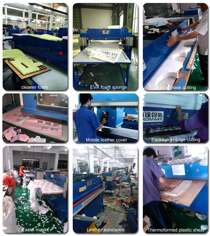 Hydraulic travel Head Cutting press Machine