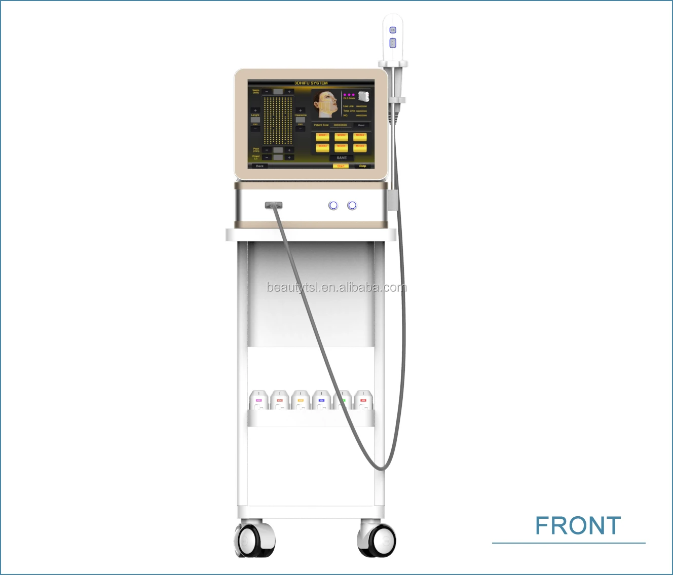 LINGMEI Factory Intensity focused ultrasound hifu slimming U-Matrix 3D HIFU machine