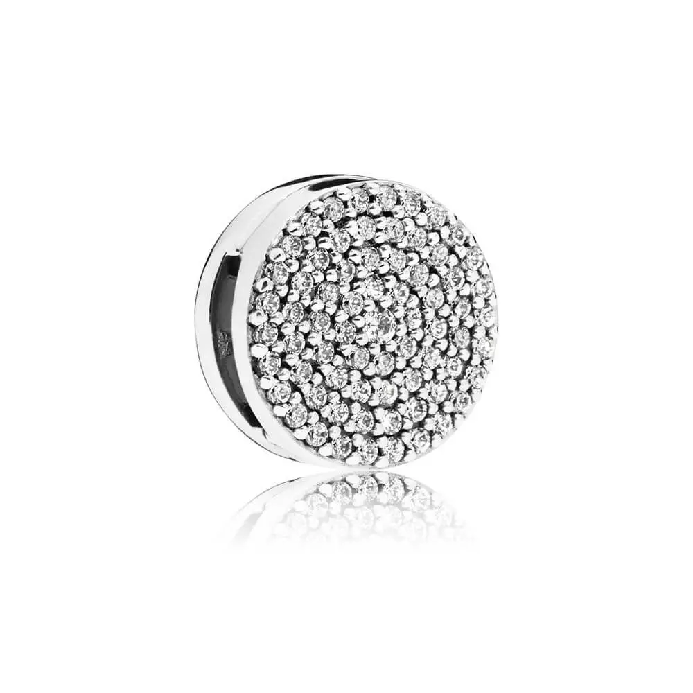 

2018 Reflecxions Collection Silver Diamond Charm, N/a