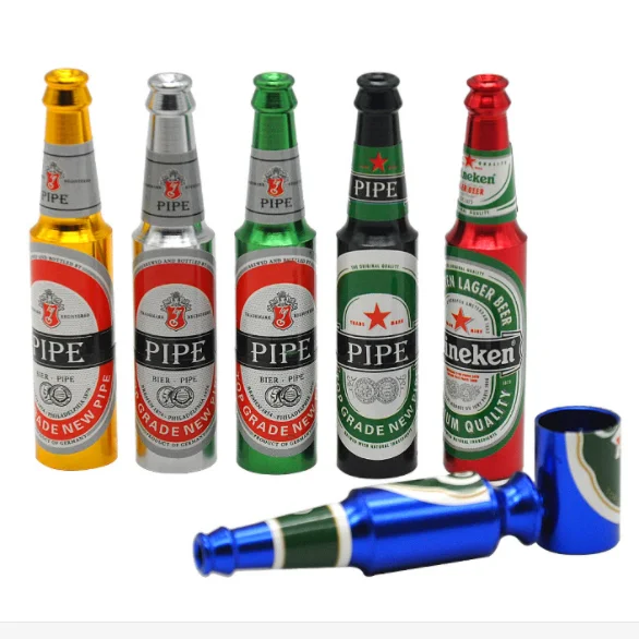 

Free Shipping by DHL/FEDEX Creative Mini Beer tobacco pipe, N/a