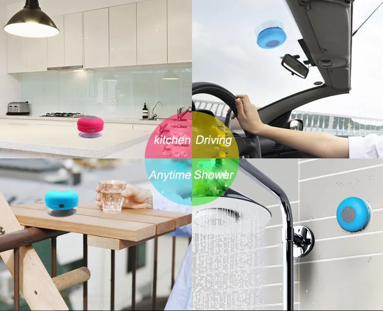 2020 High quality portable outdoor super bass Waterproof portable mini wireless USB car speaker BTS06 for promotional gifts - ANKUX.COM