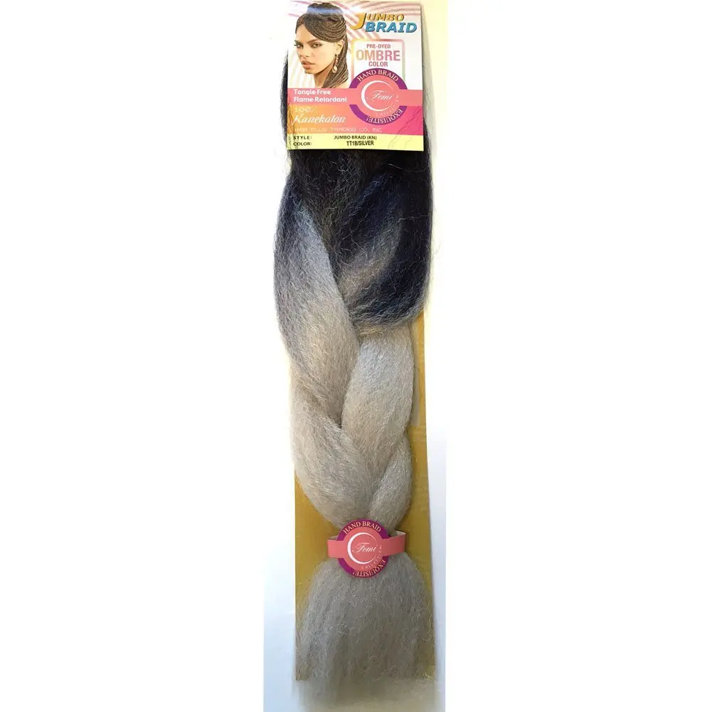 Buy Femi Collection Jumbo Braid Ombre Color 100 Kanekalon