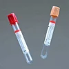 K3 EDTA Heparin Vacutainer Plain Clear Plastic Test Tube with Cap
