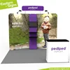 Wholesale china aluminum polyester display free standing shanghai booth builder