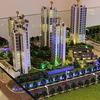 Hot sell miniature residential building model design for real estate