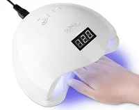 

48W UV LED Nail Lamp Nail Dryer Gel Polish Curing Light with Bottom LCD display Infrared Sensor nail lamp with cooling fan