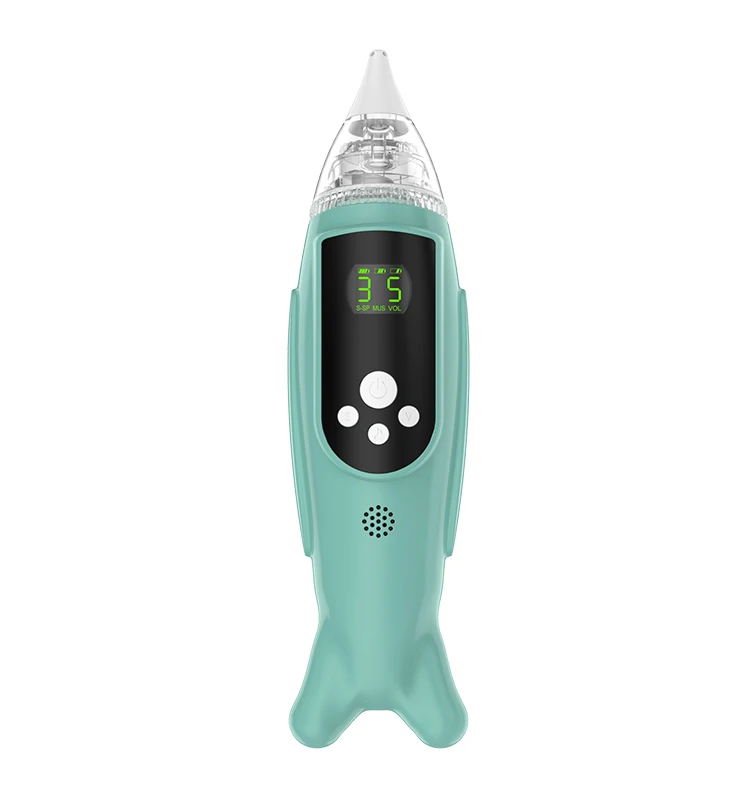 

Vacuum nose cleaner electric nasal aspirator for newborn babies, Green