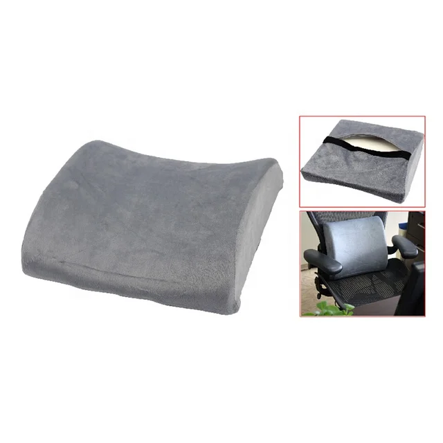 Toprank Wedge Pillows Memory Foam Lumbar Support Back Cushion