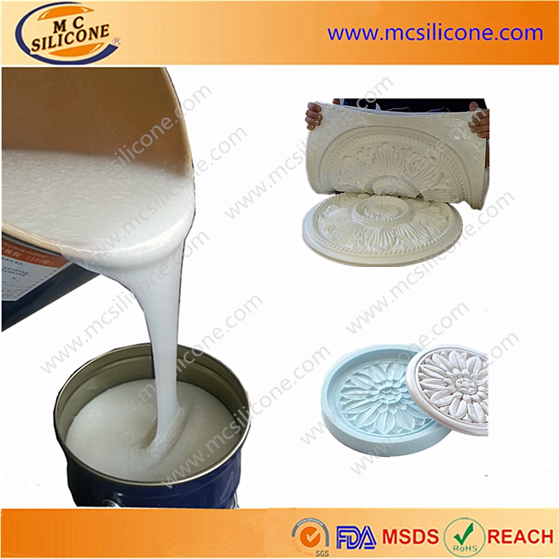 garden decoration mould making RTV-2 Silicone rubber