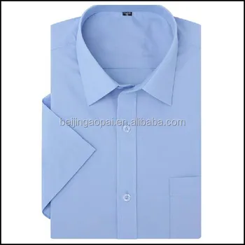 light blue business shirt